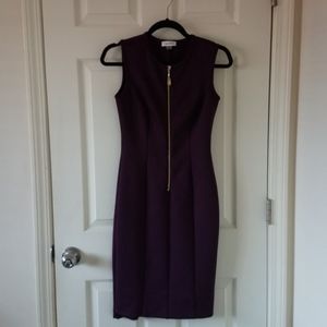 Purple Calvin Klein Dress